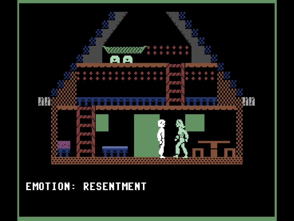 Gameplay of Below the Root for Commodore 64